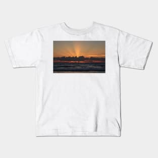 Cocoa Beach Sunrise Kids T-Shirt